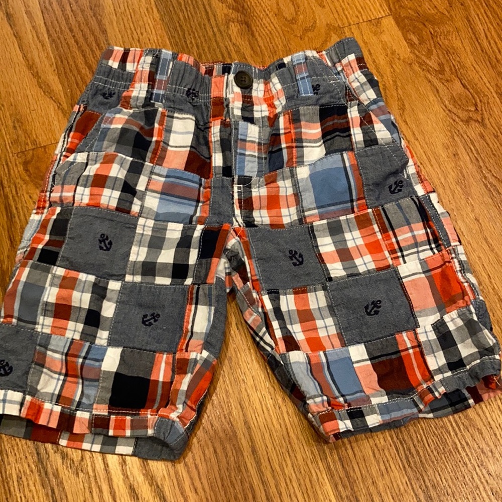 Gymboree Nautical Madras Shorts